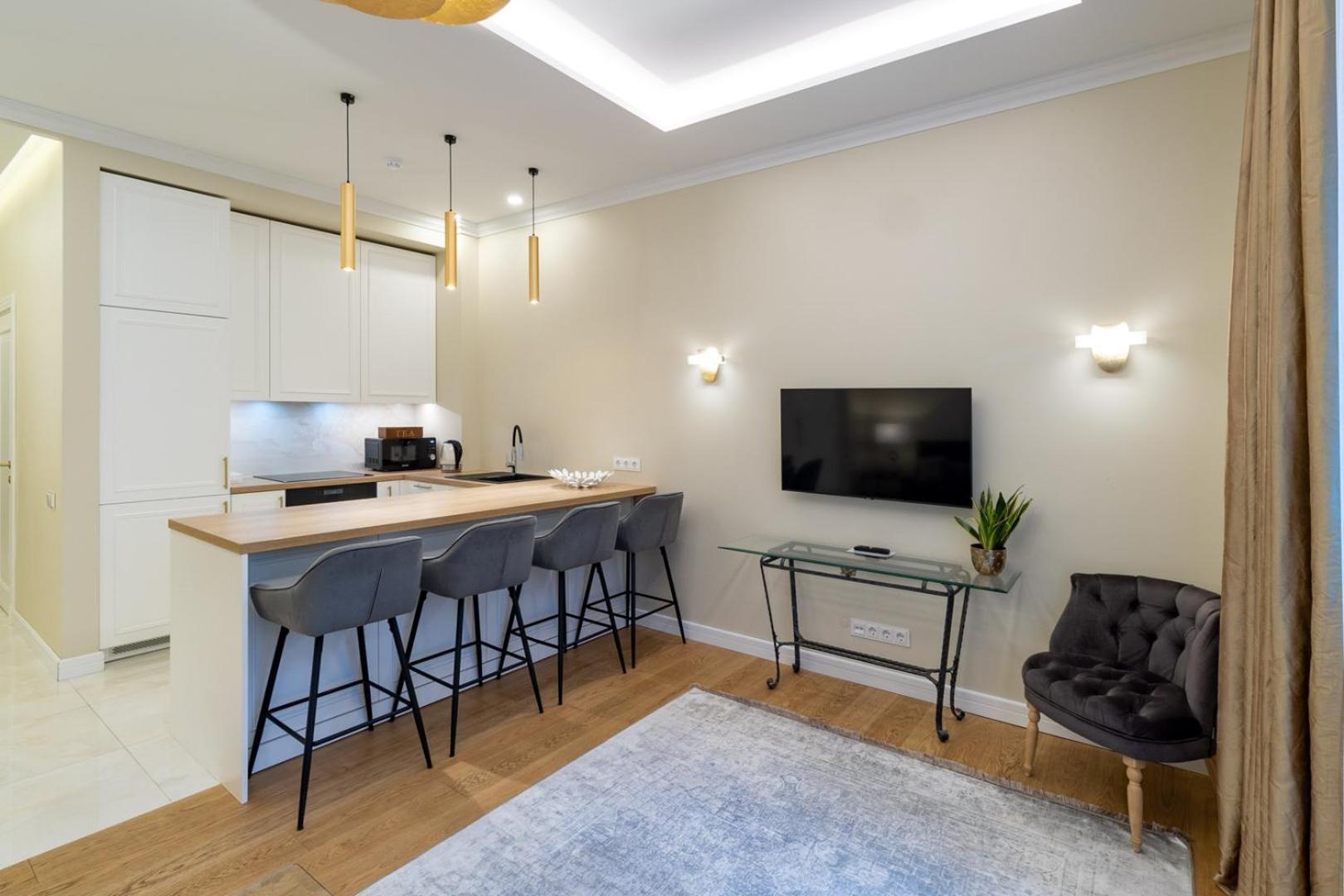 Luxury Central Apartment In Putvinskio Street Kaunas Esterno foto